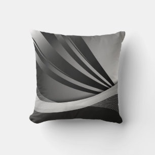 Coussin de style abstrait moderne