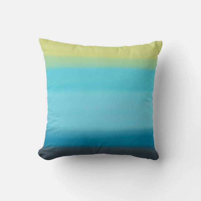 Coussin de style de concepteur d'aquarelles à crav (Recto)