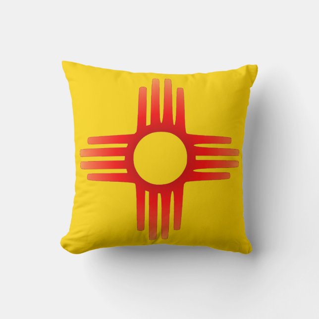 Coussin de symbole de Zia Sun (Recto)