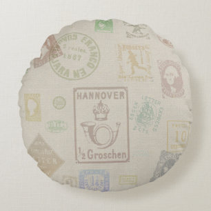 coussin de tampon vintage