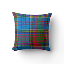 Coussin de tartan de clan d'Anderson