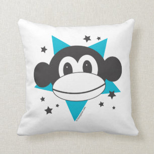 Coussin de tête de singe