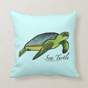 Coussin de tortue de mer