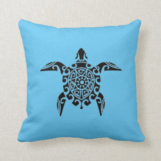 Coussin de tortue de tatouage de conception de