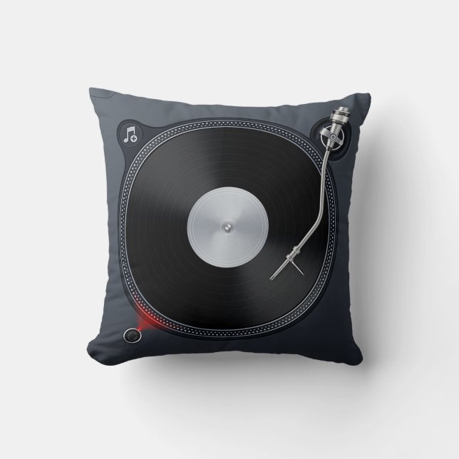 Coussin de Tourne-disque DJ (Recto)