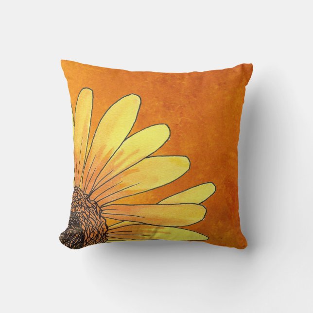 Coussin de tournesol du coin (Recto)