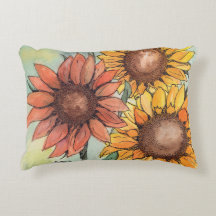 Coussin de tournesol du jardin