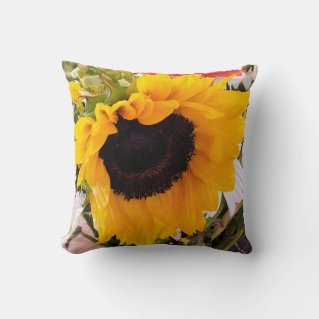 Coussin de tournesol/marguerite (Recto)