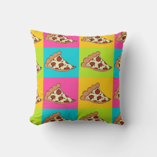 coussin de tranches de pizza