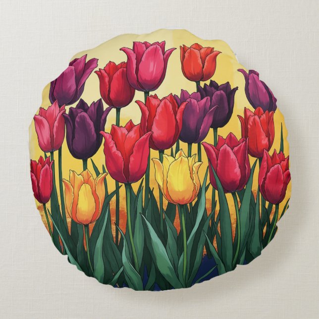 coussin de tulipe (Dos)