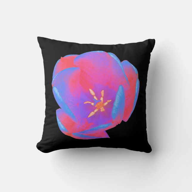 Coussin de tulipe fluorescent (Recto)
