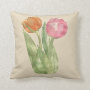 Coussin de tulipes