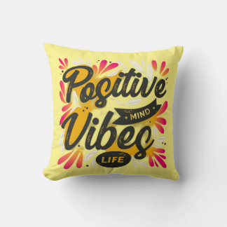 coussin de vibes positives