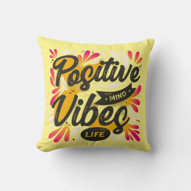 coussin de vibes positives (Recto)