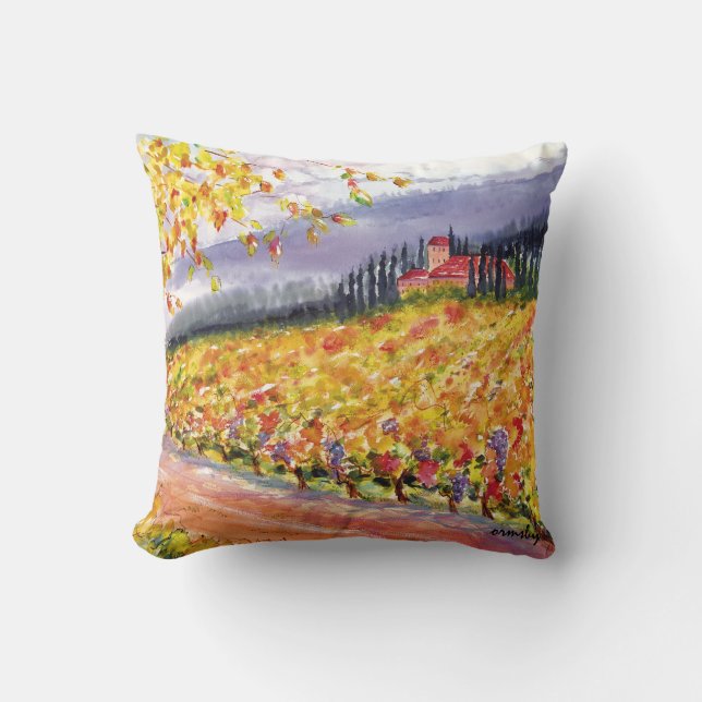 Coussin de vignoble (Recto)