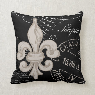 Coussin de Vintage Fleur de Lis…