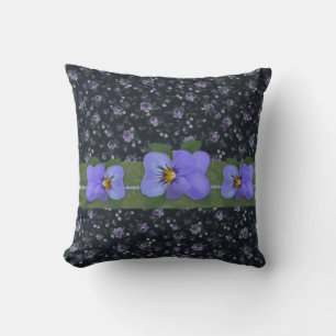 Coussin de Violets sauvages