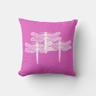 Coussin de Violettes de libellules