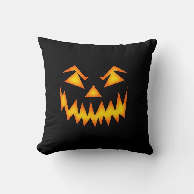 Coussin de visage de Jack-o'-lantern (Recto)