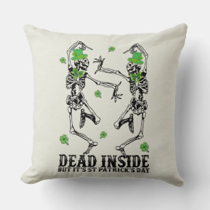 Coussin Dead Inside, mais c’est la Saint Patrick’s Day - S