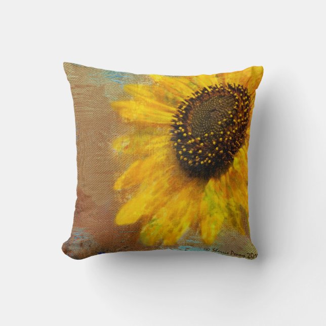 Coussin d'éclat de tournesol (Recto)