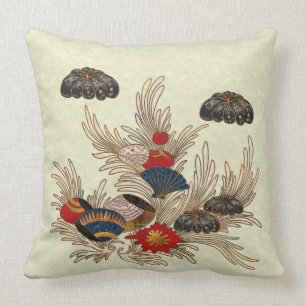 Coussin Déco océan asiatique