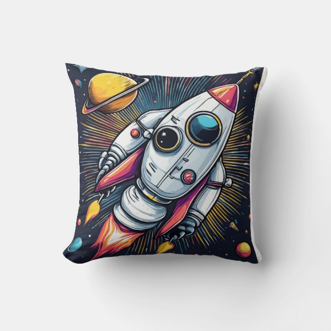 Coussin Décollage ! (Recto)