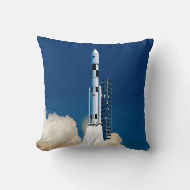 Coussin Décollage de la fusée du système de lancement spat (Recto)
