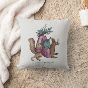 Coussin Décontracté médiéval Vendredi Jeu d'oreiller