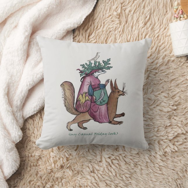 Coussin Décontracté médiéval Vendredi Jeu d'oreiller (Couverture)