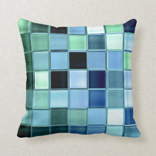 Coussin Décor à la maison fait sur commande de mosaïque