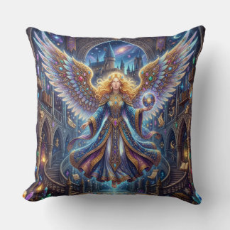 Coussin Décor académique de fantaisie mystique et surnatur