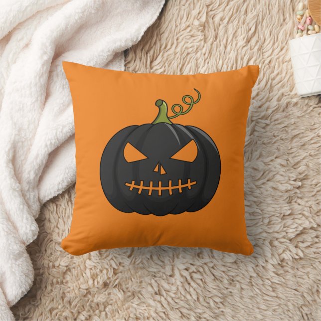 Coussin Décor d'automne Citrouille Halloween Coussin, mign (Couverture)
