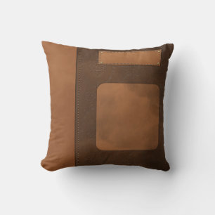 Coussin Décor de Leather