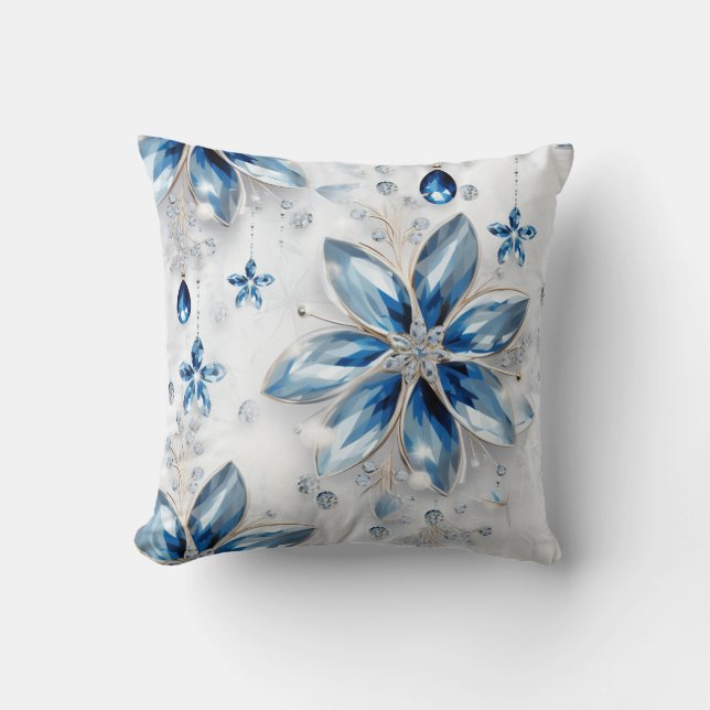 Coussin Décor de l'événement hivernal (Recto)