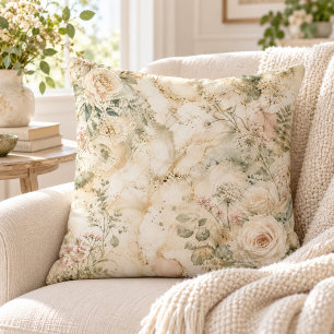 Coussin Décor de maison élégant Cottagecore en marbre bota