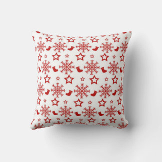 Coussin Décor de Noël Snowflakes