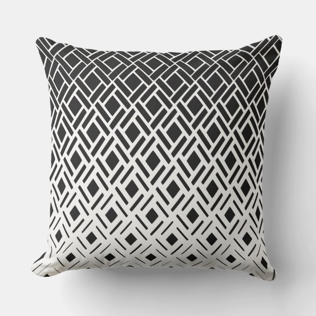 Coussin Décor de patio de jardin géométrique moderne épous (Recto)