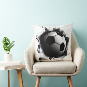 Coussin Décor de soccer créatif