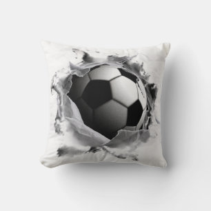 Coussin Décor de soccer créatif