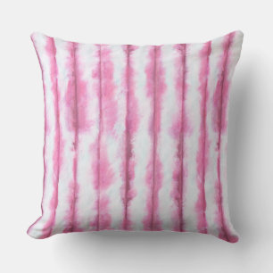 Coussin Décor Design Shibori Rose Chaud