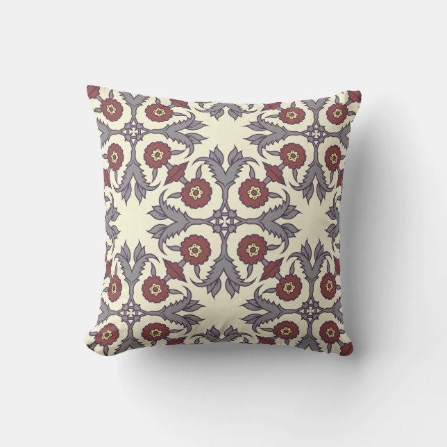 Coussin Décor maison design vintage (Recto)