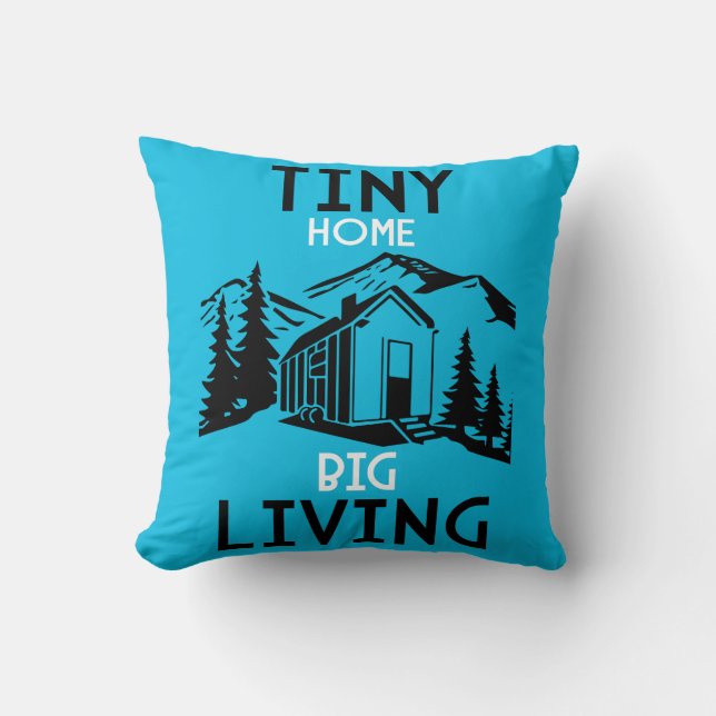 Coussin Décor Maison Minuscule (Recto)