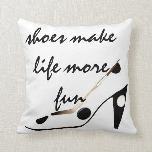 Coussin Décor mignon de chaussures