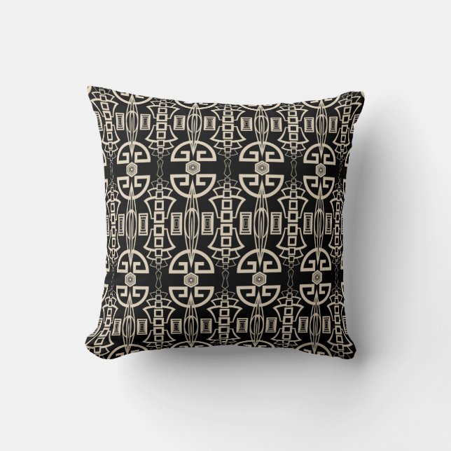 Coussin Décor moderne Abstrait bijoux art déco (Recto)