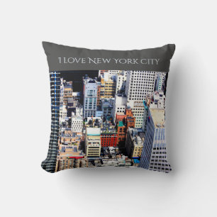 Coussin Décor moderne coloré de New York