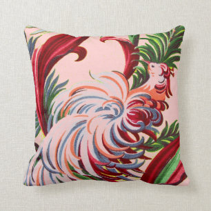 Coussin Décor tropical de la Floride Hawaï de fleurs