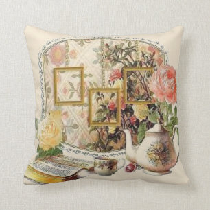 Coussin Décor victorien antique vintage élégant de piè