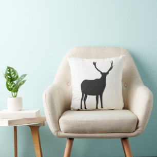 Coussin Décor Vintage cerf