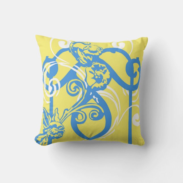 Coussin décorateur de dentelle I en fer (Recto)
